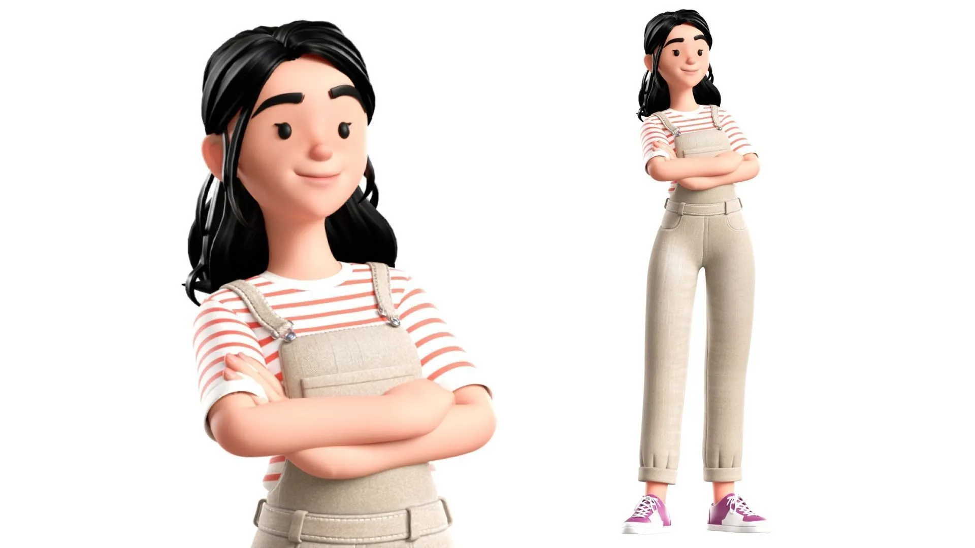 Designer Girl Woman pose